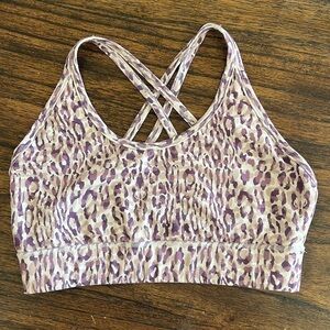Laundry by Shelli Segal sports bra | animal print | size medium